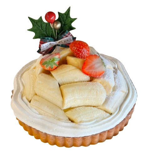 C.バナナまみれのクリスマスタルト